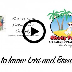 Shady Palm Gallery hosts many art shows and is located in Marathon, Florida Keys